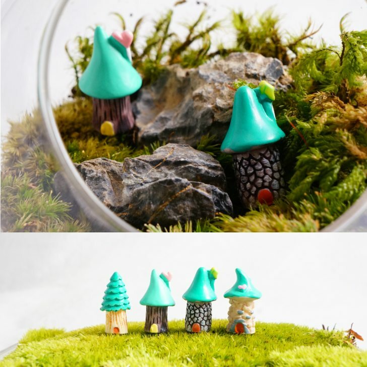 ツリーハウス｜苔テラリウム用ミニチュア